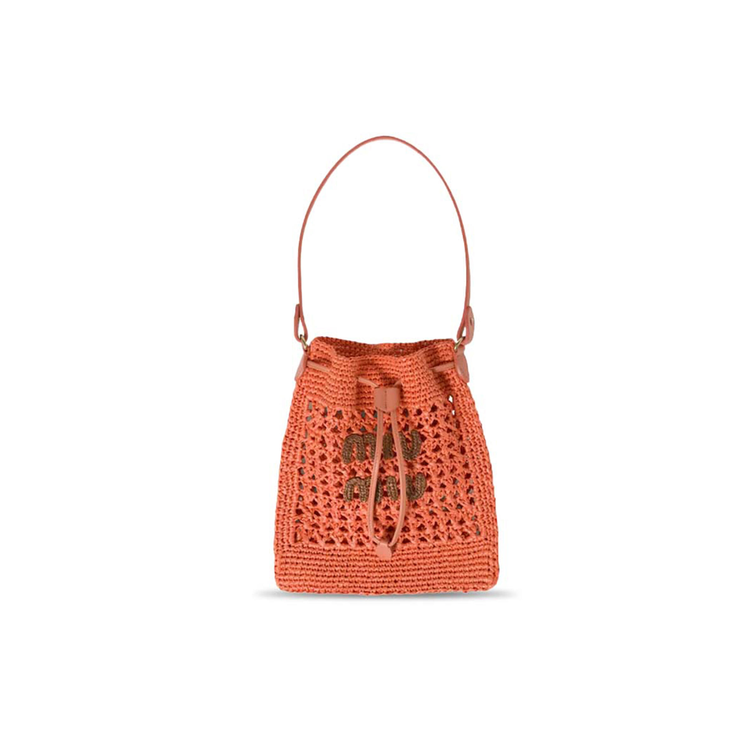 MIU MIU WOVEN FABRIC MINI BAG 5ND016 (23*20cm)